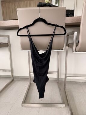 Abercrombie & Fitch Black Soft A&F Collection Swim Top